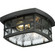Stonington Two Light Outdoor Flush Mount in Mystic Black (10|SNN1612K)