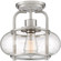 Trilogy One Light Semi Flush Mount in Brushed Nickel (10|TRG1710BN)