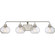 Trilogy Four Light Bath Fixture in Brushed Nickel (10|TRG8604BN)