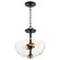 Monarch Two Light Dual Mount in Textured Black w/ Aged Brass (19|210-6980)
