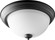 3063 Ceiling Mounts Three Light Ceiling Mount in Textured Black w/ Satin Opal (19|3063-15-69)