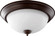 3063 Ceiling Mounts Three Light Ceiling Mount in Oiled Bronze w/ Satin Opal (19|3063-15-86)