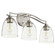 Jardin Three Light Vanity in Satin Nickel|Clear Seeded (19|5027-3-265)