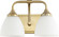 Enclave Two Light Vanity in Aged Brass (19|5059-2-80)