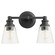 Dunbar Two Light Wall Mount in Textured Black (19|509-2-69)