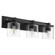 5369 Vanities Three Light Vanity in Textured Black w/ Clear/Seeded (19|5369-3-269)