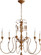 Salento Six Light Chandelier in French Umber (19|6006-6-94)