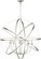 Celeste Eight Light Chandelier in Satin Nickel (19|6009-8-65)