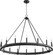 Aura 16 Light Chandelier in Textured Black (19|611-16-69)