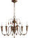 Salento Six Light Chandelier in Vintage Copper (19|6316-6-39)