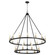 Paxton 24 Light Chandelier in Textured Black|Aged Brass (19|64-24-6980)