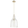 8142 Pendants One Light Pendant in Aged Brass (19|8142-80)