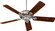 Pinnacle 52''Ceiling Fan in Satin Nickel (19|91525-65)