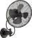 Piazza Patio Fan in Textured Black (19|94144-69)