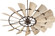 Windmill 72''Ceiling Fan in Oiled Bronze (19|97215-86)