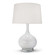 Ivory One Light Table Lamp in Ivory (400|13-1057)