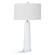 Tapered Hex One Light Table Lamp in Clear (400|13-1174)