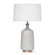 Glace One Light Table Lamp in White (400|13-1267)