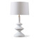 Hope One Light Table Lamp in White (400|13-1350)