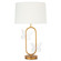 Monarch One Light Table Lamp in Gold Leaf (400|13-1490)