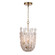 Charlotte Six Light Pendant in Natural Brass (400|16-1185)