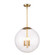 Cafe Three Light Pendant in Natural Brass (400|16-1247NB)