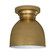 Pantry One Light Flush Mount in Natural Brass (400|16-1355NB)