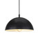 Peridot One Light Pendant in Black (400|17-1003BLK)