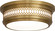 Williamsburg Tucker Two Light Flushmount in Antique Brass (165|306)