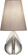 Jonathan Adler Claridge One Light Accent Lamp in Lead Crystal w/Polished Nickel (165|684)