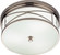 Chase Three Light Flushmount in Polished Nickel (165|S1985)