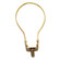 Bulb Clip in Brass Plated (230|90-940)