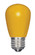 Light Bulb in Ceramic Yellow (230|S9169)