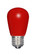 Light Bulb in Ceramic Red (230|S9170)