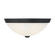 Flush Mount Two Light Flush Mount in Matte Black (51|6-780-13-BK)