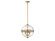 Stirling Three Light Pendant in Warm Brass (51|7-200-3-322)