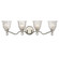 Birone Four Light Bath Bar in Polished Nickel (51|8-880-4-109)