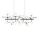 Nebula LED Pendant in Satin Black (69|2066.25)