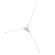 Abstract LED Surface Mount in Satin White (69|2181.03-S)