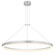 Corona LED Pendant in Bright Satin Aluminum (69|2317.16)