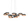 Light Guide Ring LED Pendant in Satin Black (69|2656.25A)