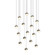 Grapes LED Pendant in Satin Nickel (69|2923.13-SML)