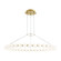 Orbet LED Chandelier in Natural Brass (182|700OBT42NB-LED927)