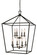 Lacey Eight Light Pendant in Polished Chrome/Black (110|10268 PC/BK)