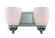 Clayton Two Light Vanity Bar in Brushed Nickel (110|3502-1 BN)