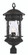 Boardwalk One Light Postmount Lantern in Black (110|40374 BK)