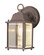 Patrician One Light Wall Lantern in Rust (110|40455 RT)