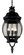 Parsons Four Light Hanging Lantern in Black (110|4067 BK)