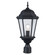 San Rafael One Light Postmount Lantern in Black (110|4260 BK)