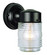 Quinn One Light Wall Lantern in Black (110|4900 BK)
